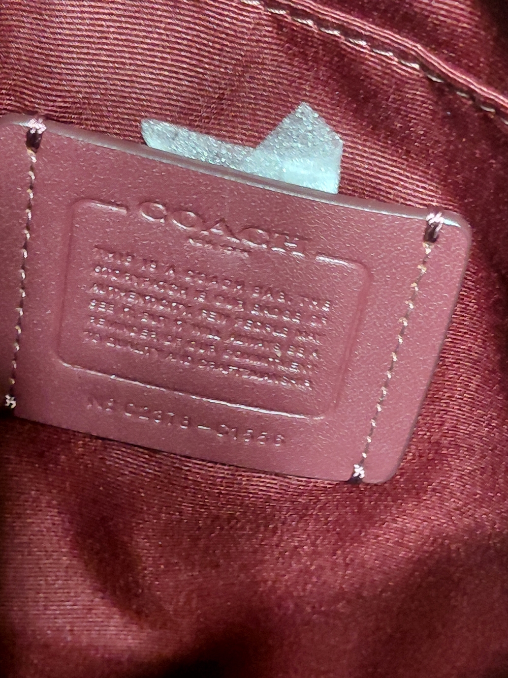 Coach ROWAN File Bag Leather Crossbody - Picture 7 of 7